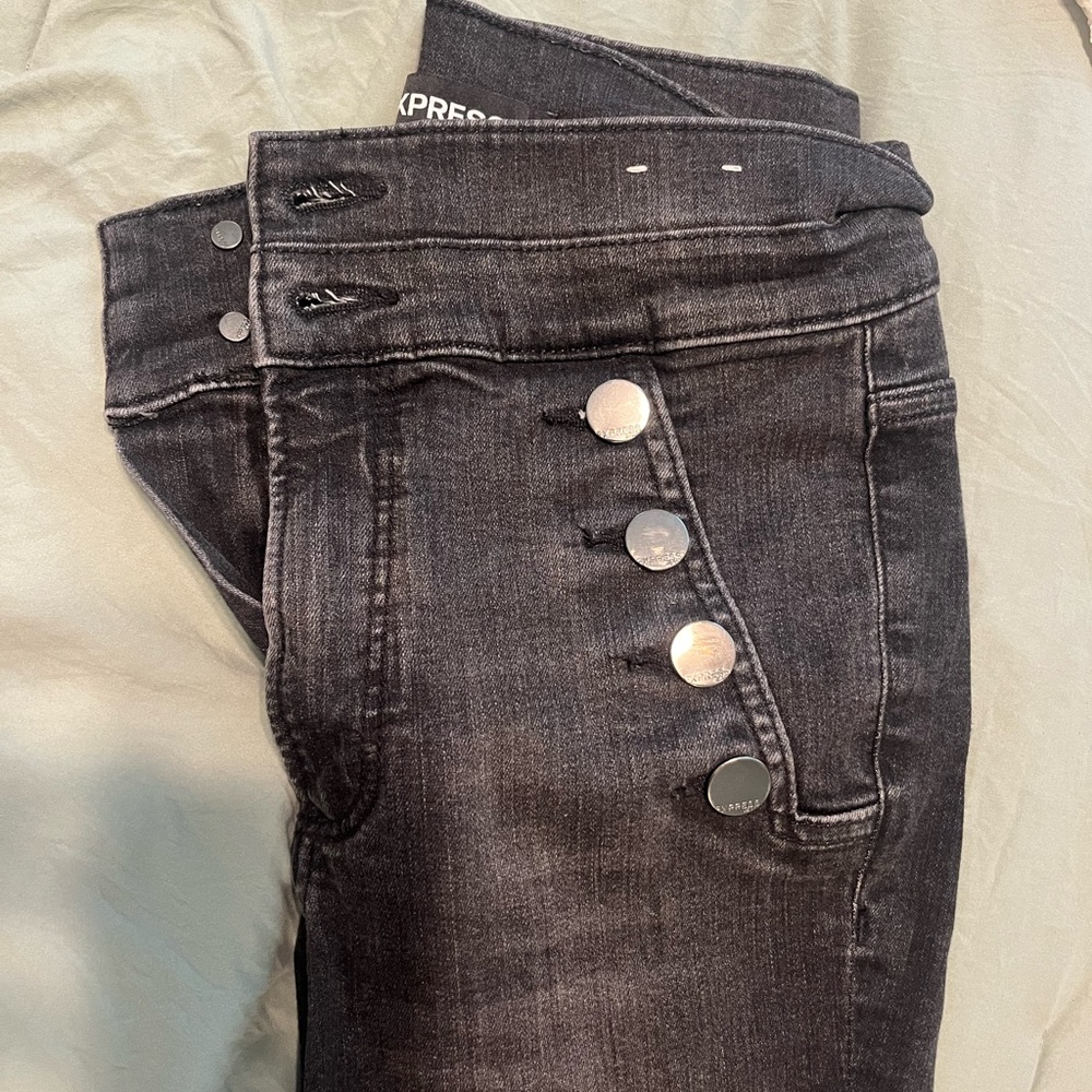 High Waisted Express Skinny Jeans